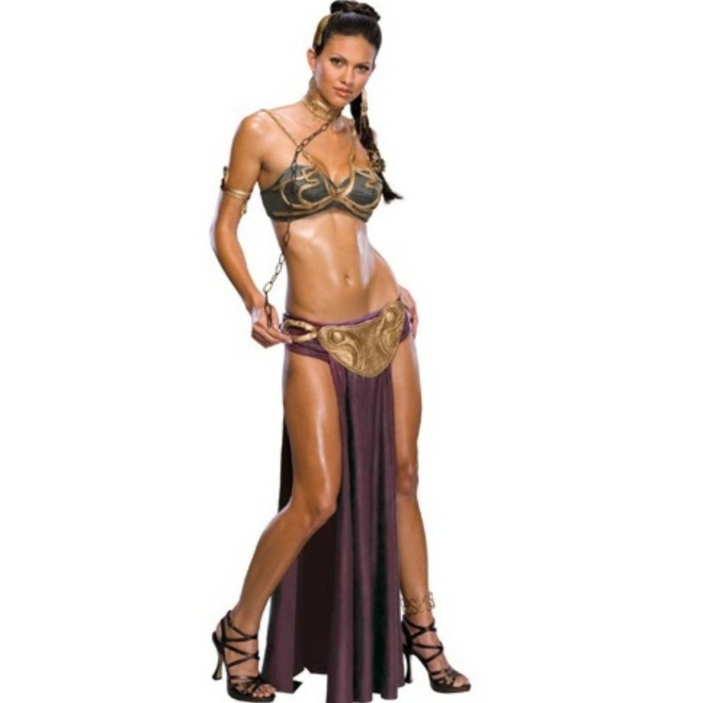 RARE - Sexy Princess Leia Slave Costume - NWT